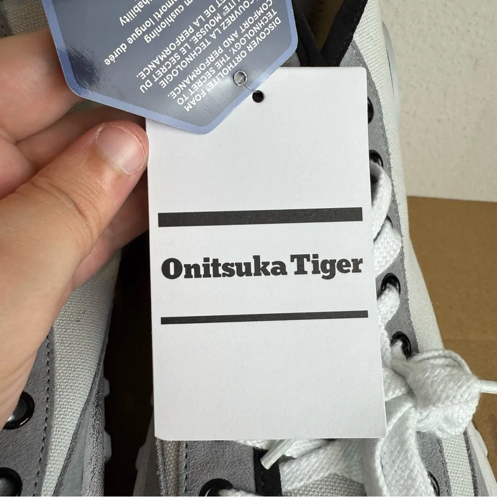 NEW Onitsuka Tiger Dentigre BB Spirit of Kobe Glacier Grey/Sheet Rock Size 8.5 - Picture 5 of 9